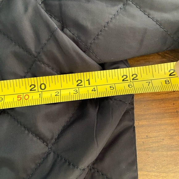 BROOKS BROTHERS navy Blue Lightweight Quilted Field Jacket Sz 16 - Picture 10 of 12